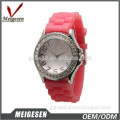 Meigesen silicone wrist watches hand watch for girl ,China custom watch manufacturer